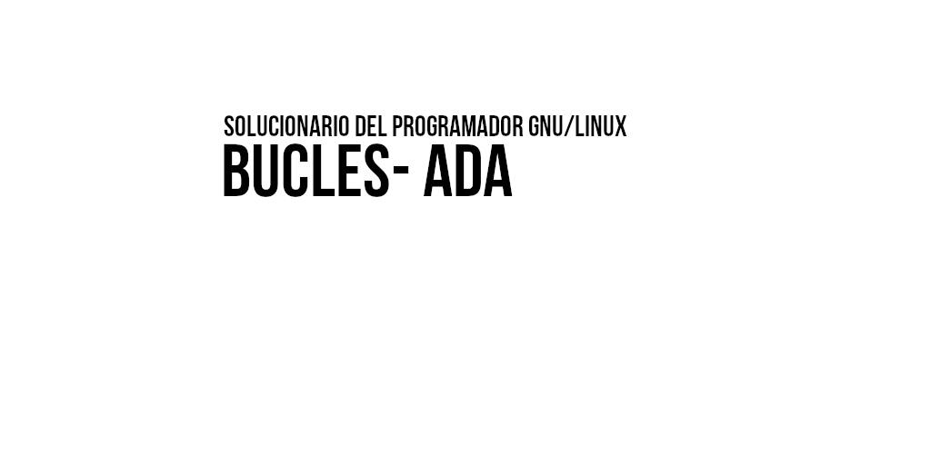 RevistaROOR's tweet card. Bucles en Ada