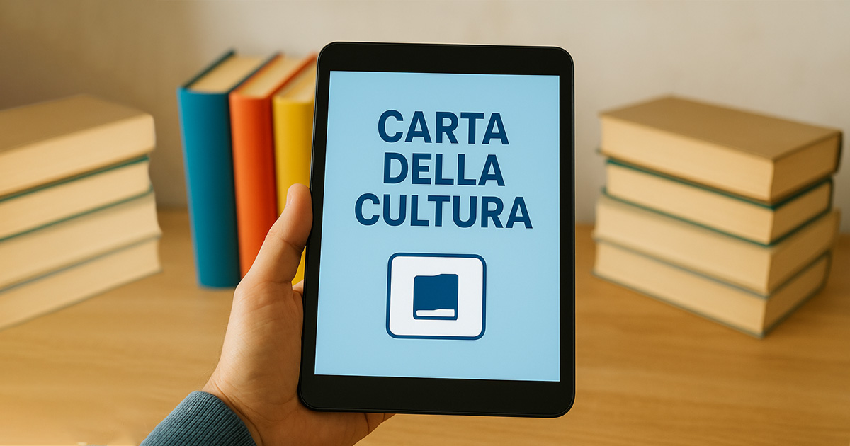 defanetpc's tweet card. Scopri la Carta della Cultura 2025: cos’è, chi ne ha diritto, come ottenerla e dove spendere il bonus da 100€. Tutte le info aggiornate per famiglie...