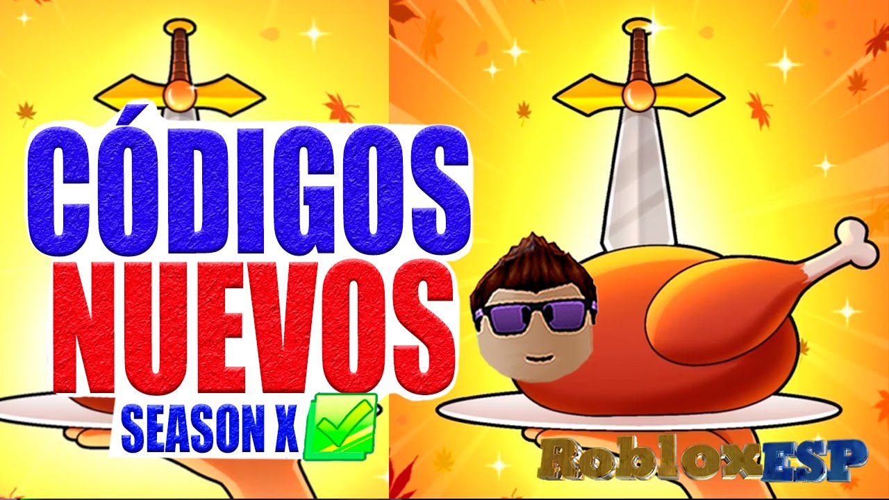 SoyRobloxESP's tweet card. [SEASON X] ⚔️ CÓDIGOS DE SACAR UNA ESPADA EN ROBLOX CÓDIGOS DE PULL A...