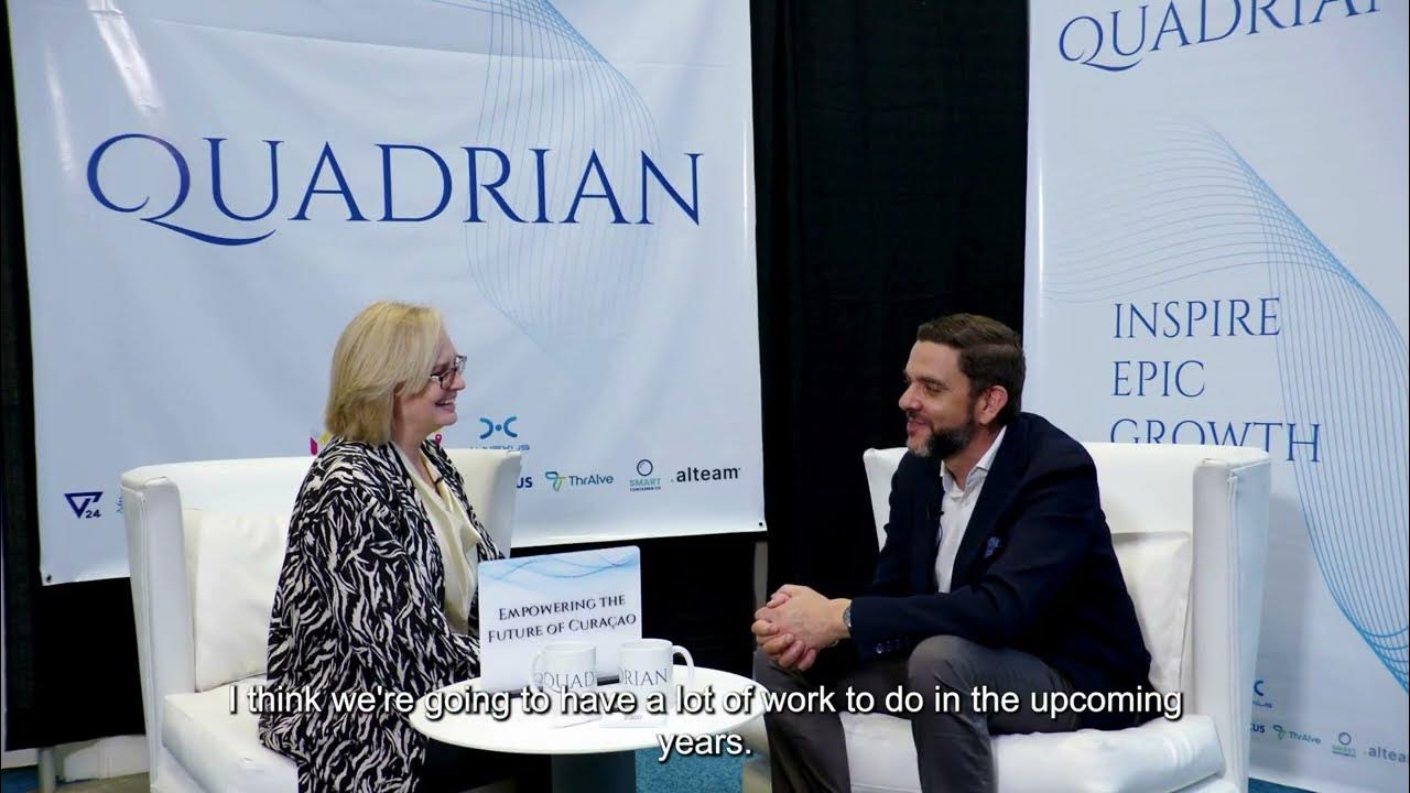 QuadrianVC's tweet card. Fireside Chats | Shaping the Future: Innovation, AI & Sustainability...