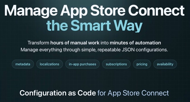 scihan's tweet card. A powerful CLI tool for managing apps on App Store Connect. Manage in-app purchases, subscriptions, pricing, and more with JSON-based configuration.
