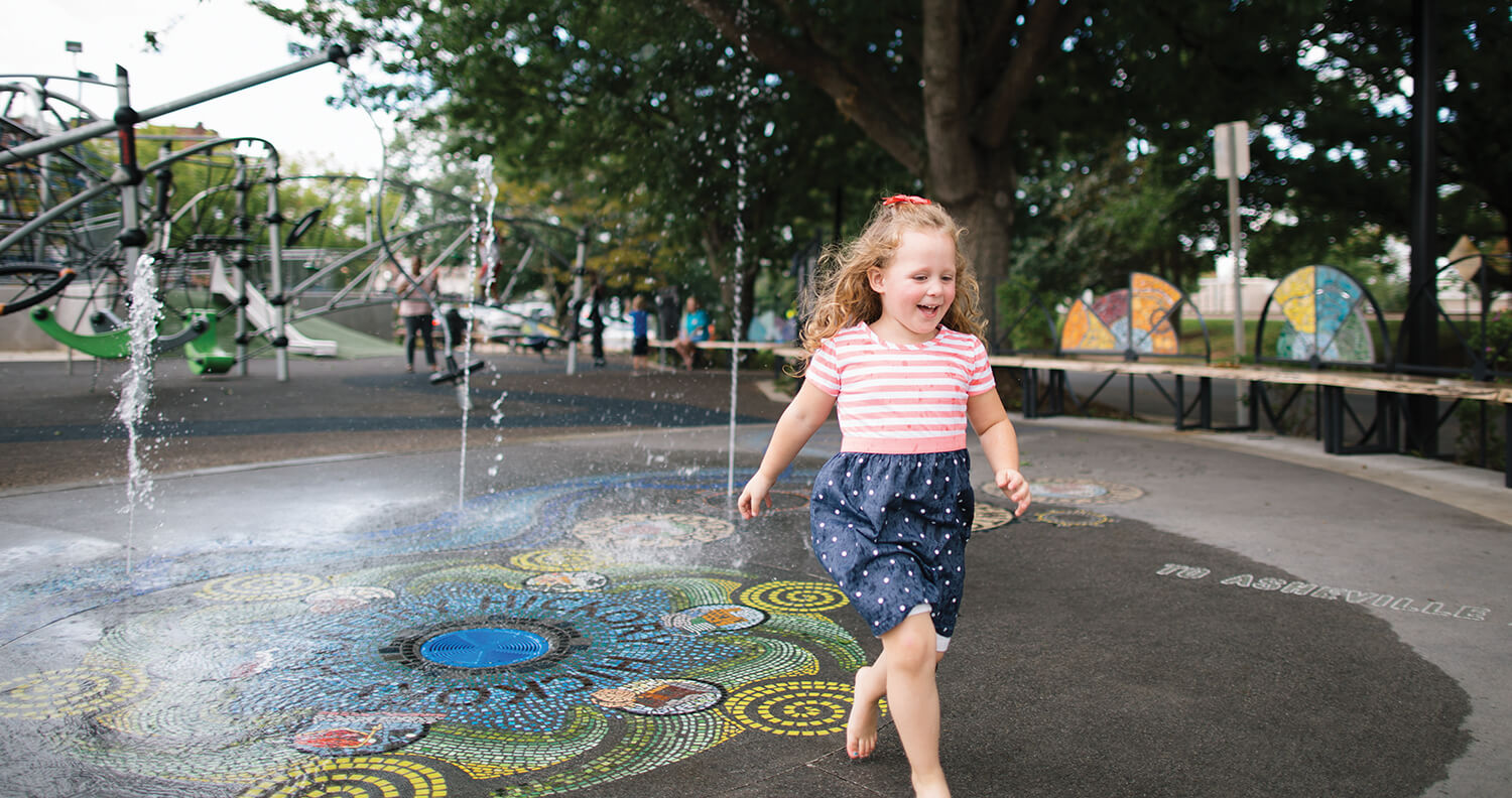 CityofHickory's tweet card. Discover a modern downtown playground that sparks joy and imagination in visitors of every age.