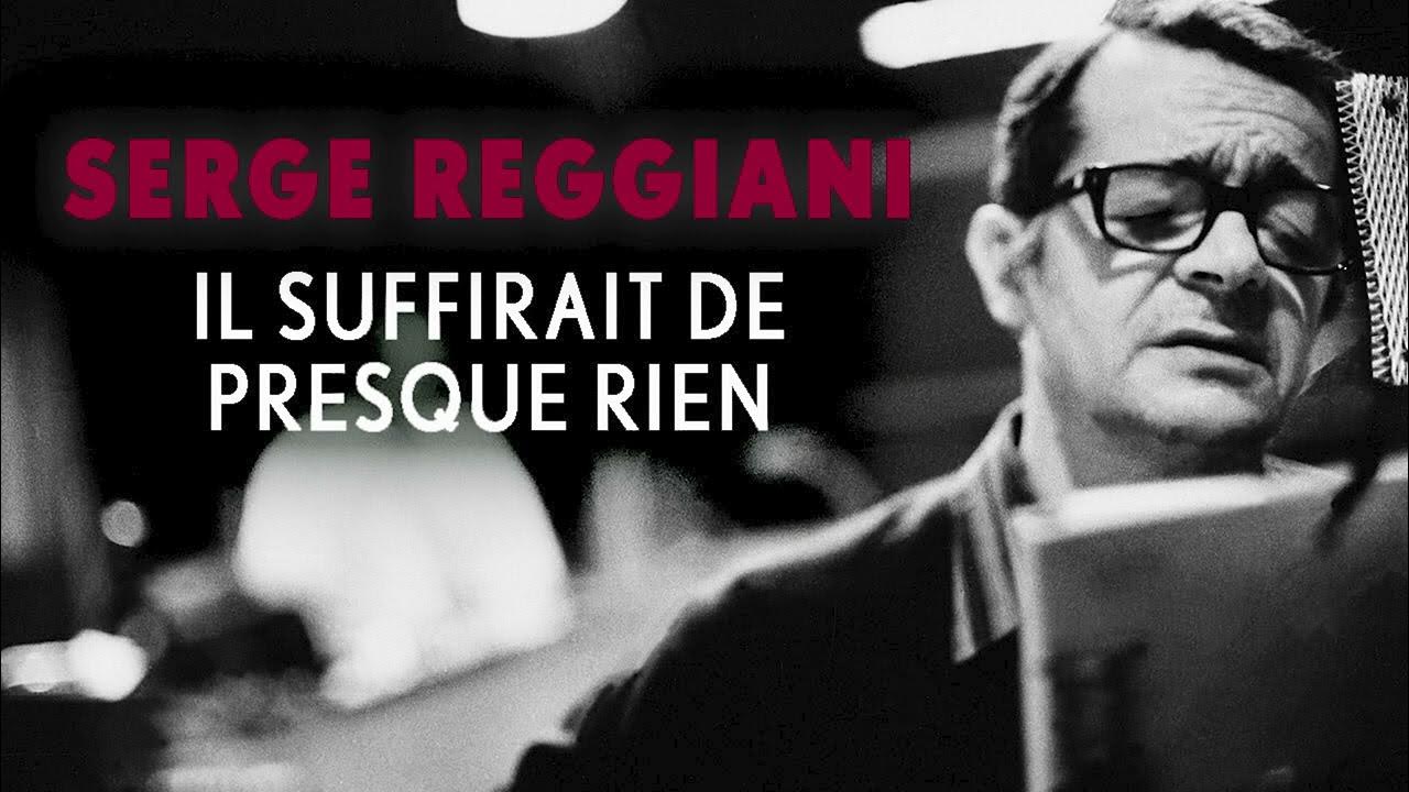 SchnockRevue's tweet card. Serge Reggiani - Il suffirait de presque rien (Audio Officiel)