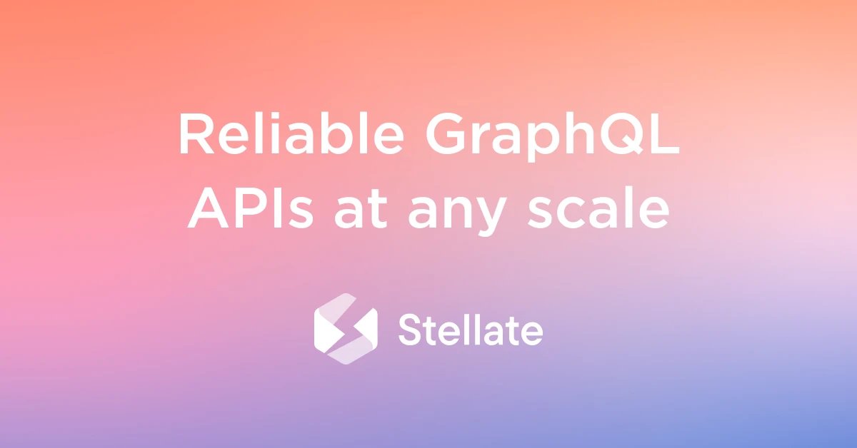 GraphCDN's tweet card. Stellate brings the power of edge computing to GraphQL APIs, delivering enterprise-grade security, global scalability, and low latency. Safeguard your APIs with advanced protections while building...