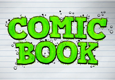 TutsPlusDesign's tweet card. This tutorial will show you how to create a cool-looking comic-book ink text effect using Photoshop's layer styles, filters, and automatically applied custom brushes.  This text effect is based on...