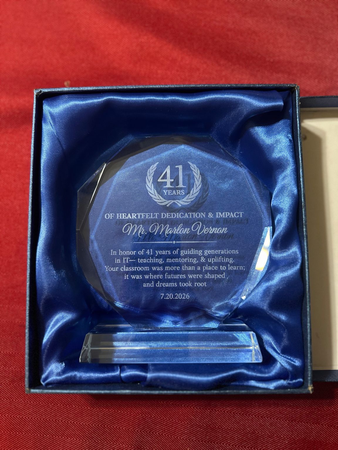 mlecITacad's tweet card. I’m not usually active on here, but I wanted to give a huge thank you to everyone who came out this past Sunday for Marlon Vernon‘s surprise retirement reunion 🙌 More than 50 alumni from 2008 to...