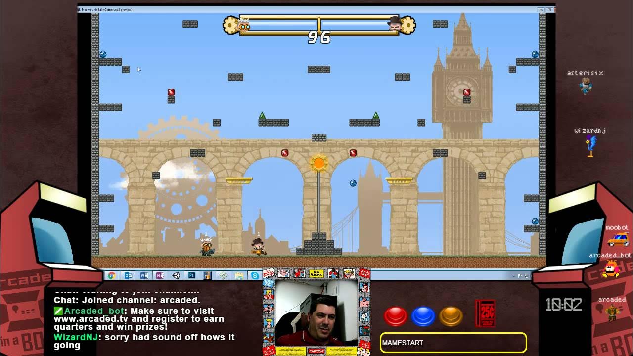 LearnConstruct2's tweet card. Steam Punk Ball: 2d Basketball game thingy. #2