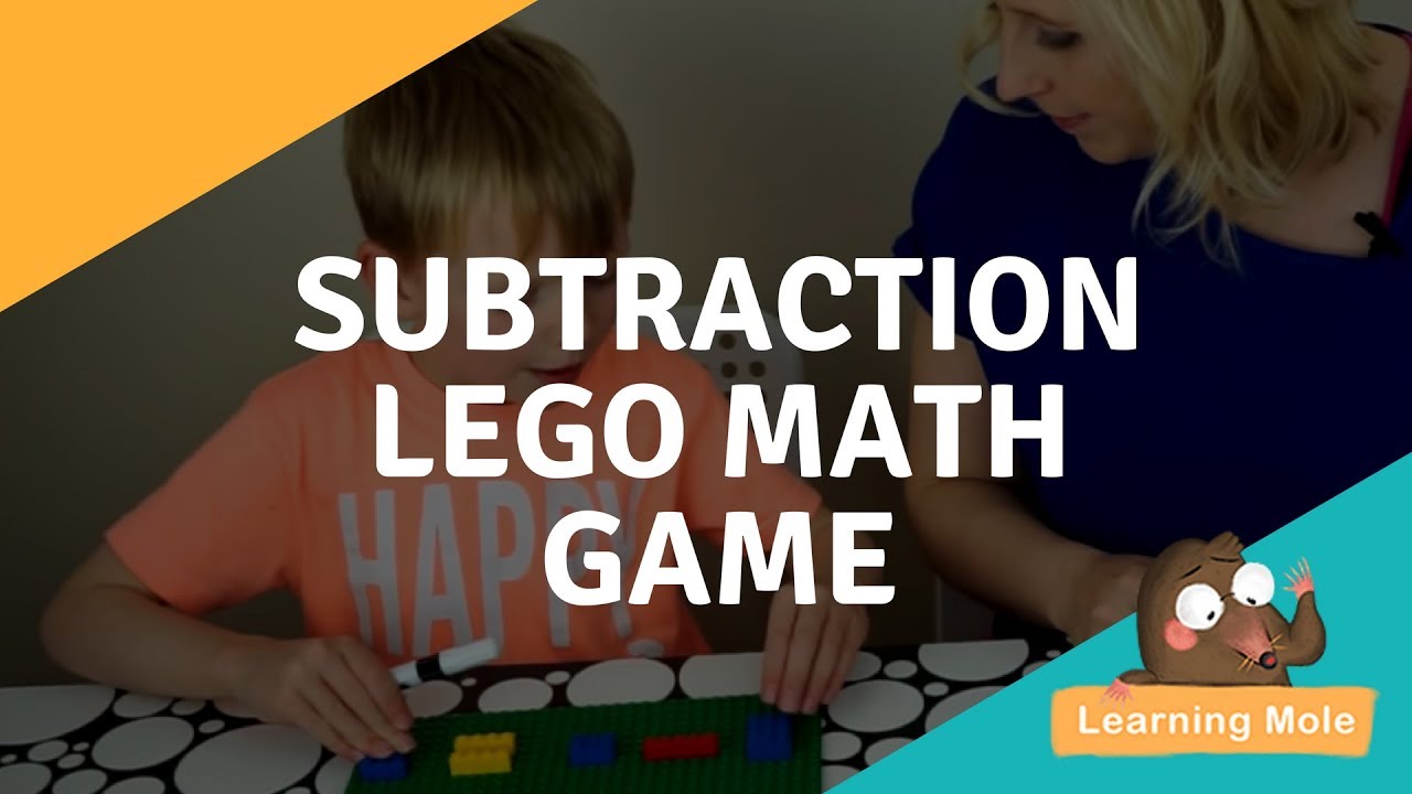 James__PT's tweet card. Lego Math Games for Kids | Subtraction | Learn to Subtract | Techni...