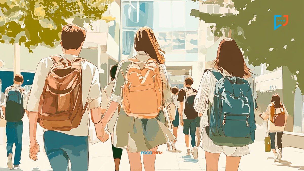 focoenem_'s tweet card. Revise as 5 fórmulas de física que mais caem no Enem e domine conceitos essenciais para resolver questões facilmente.