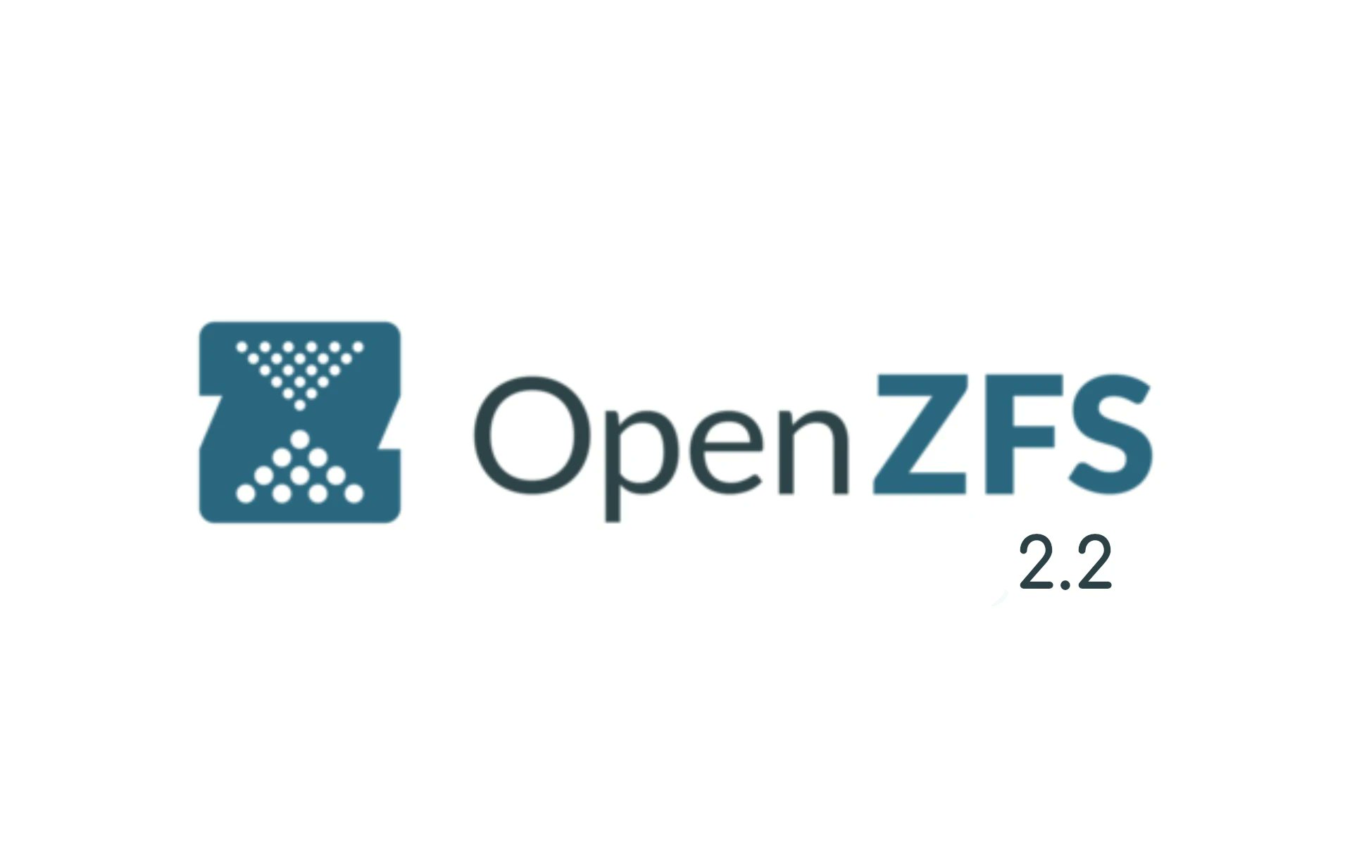 OpenZFSonLinux's tweet card. OpenZFS 2.2 file system and volume manager is now available for download with support for Linux kernel 6.5 and several new features.