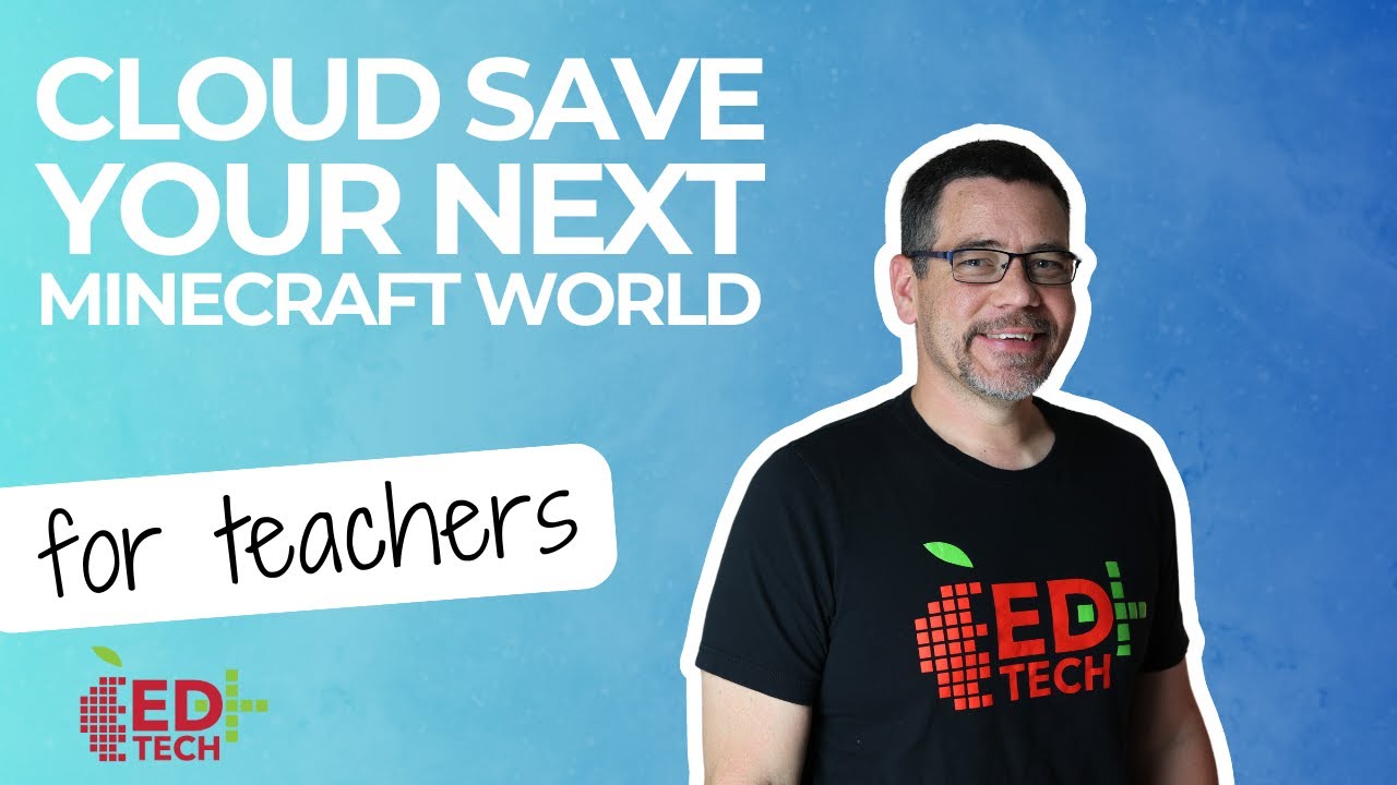 kbclassroom's tweet card. Minecraft Education Cloud Sync - APS Quick Tip #141