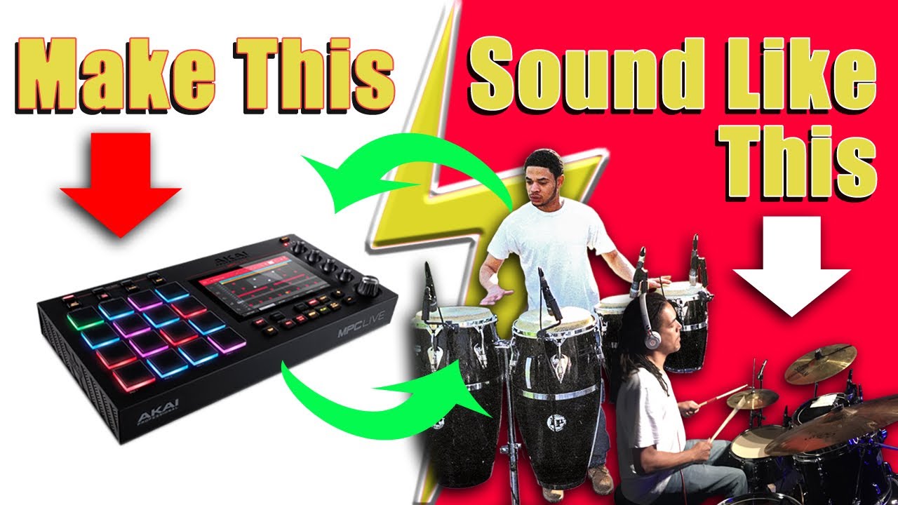 GoGoLoops's tweet card. Transform Your MPC Into A Live Drummer. Making Beats Quick and Easy