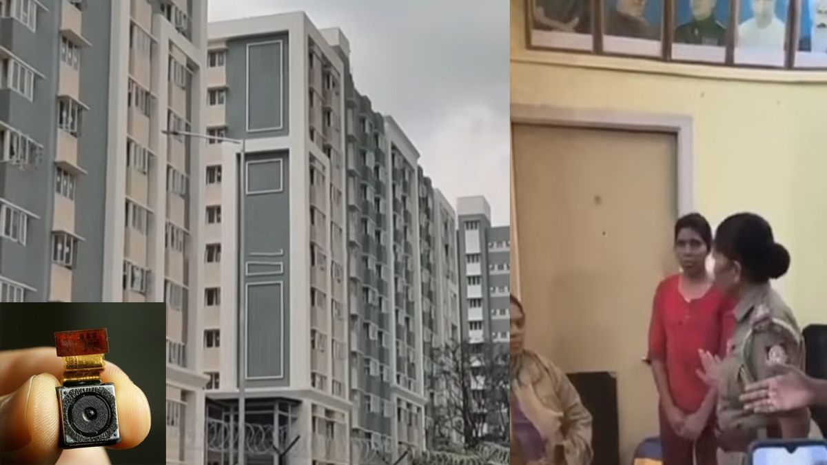 nakkheeranweb's tweet card. 'போலீசார் காதிலேயே பூ சுற்ற நினைத்த நீலு குப்தா'-ரகசிய கேமரா விவகாரத்தில் ஏடாகூட டிவிஸ்ட்