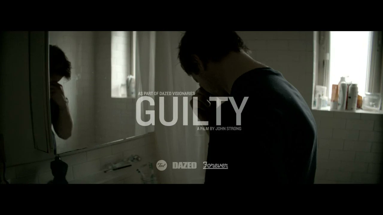 TranscodeMedia's tweet card. "Guilty" - Presented by Dazed and Confused