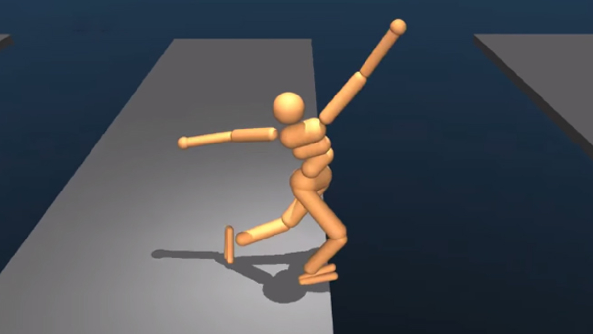 VensiSolutions's tweet card. A new research project from DeepMind shows just how far a learning AI can go by teaching a simulated humanoid how to navigate a parkour course.