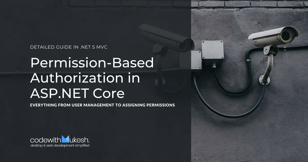 dotnetdevs_io's tweet card. Setting up Permissions to access your resources is always a crucial part of your application's security. In this article, we will implement Permission-Based Authorization in ASP.NET Core that builds...