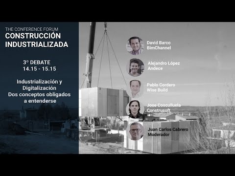 andece_general's tweet card. 3º Debate Congreso "The Conference Forum Construcción Industrializa...