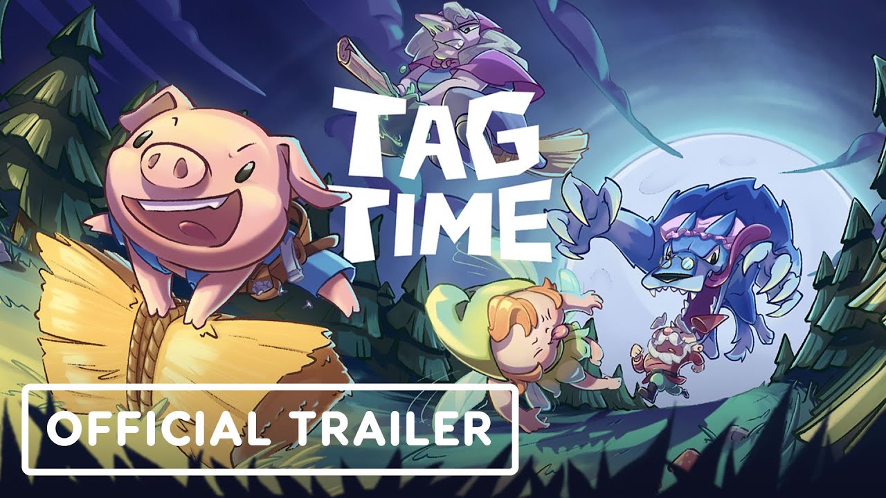 NiilaGames's tweet card. TagTime - Official Reveal Trailer
