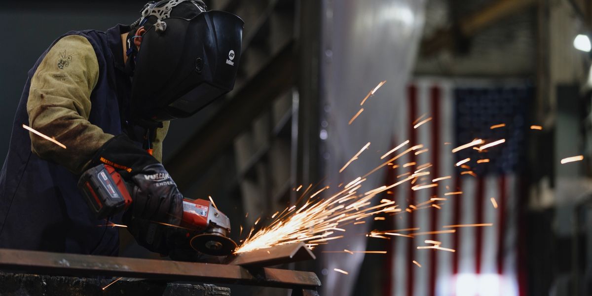 anduriltech's tweet card. Transforming US & allied military capabilities with advanced technology.