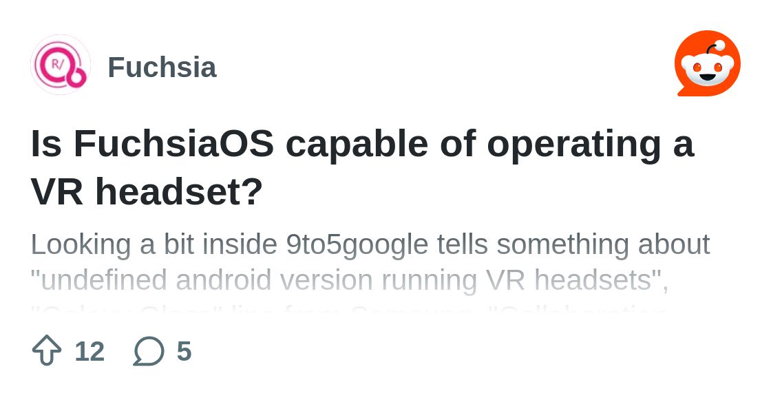 r_fuchsia's tweet card. Explore this post and more from the Fuchsia community