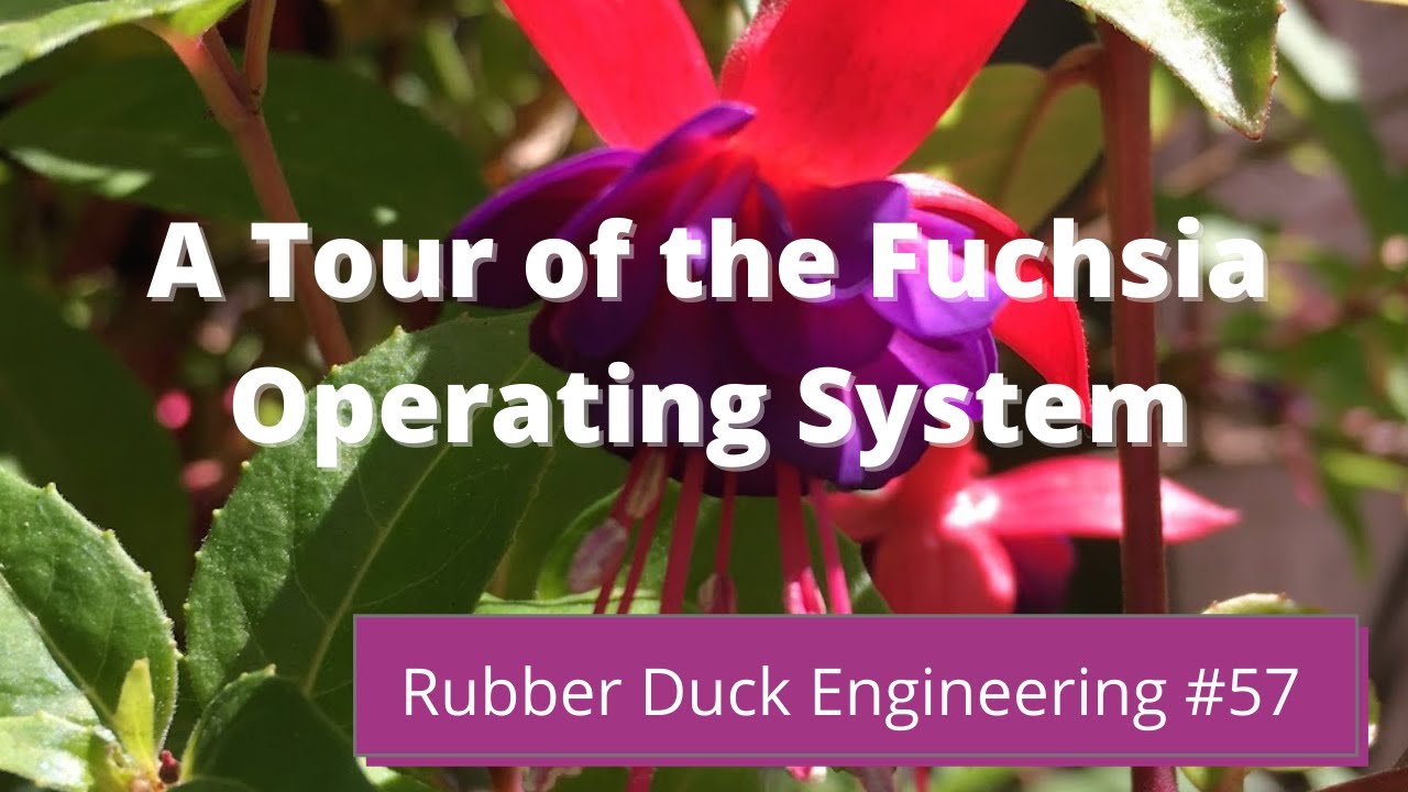r_fuchsia's tweet card. A Tour of the Fuchsia Operating System | Rubber Duck Engineering |...