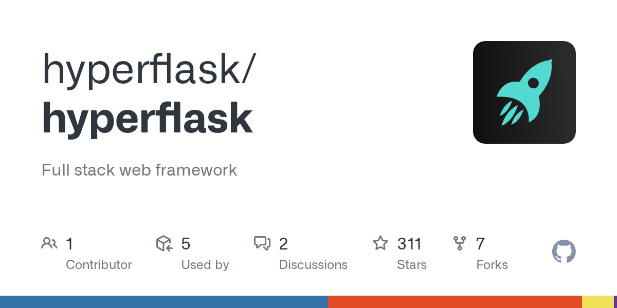 matsuu's tweet card. Full stack web framework. Contribute to hyperflask/hyperflask development by creating an account on GitHub.