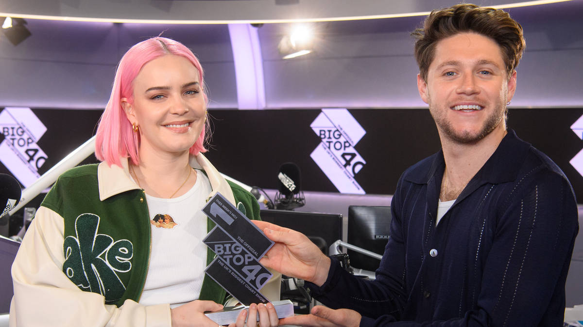 BigTop40's tweet card. Anne-Marie and Niall Horan's 'Our Song' has climbed to Number 1 on The Official Big Top 40.