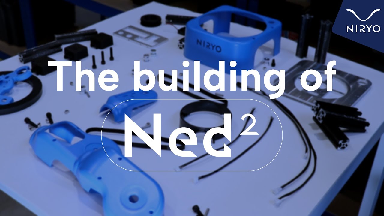 NiryoRobotics's tweet card. The building of a collaborative robot, from the factory to universi...