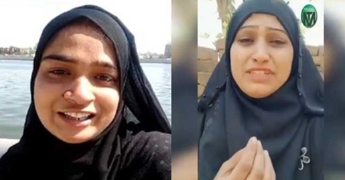 OpIndia_com's tweet card. A video has gone viral on the internet where a Muslim woman called Hina Khan is pleading with authorities to save her life. | OpIndia News
