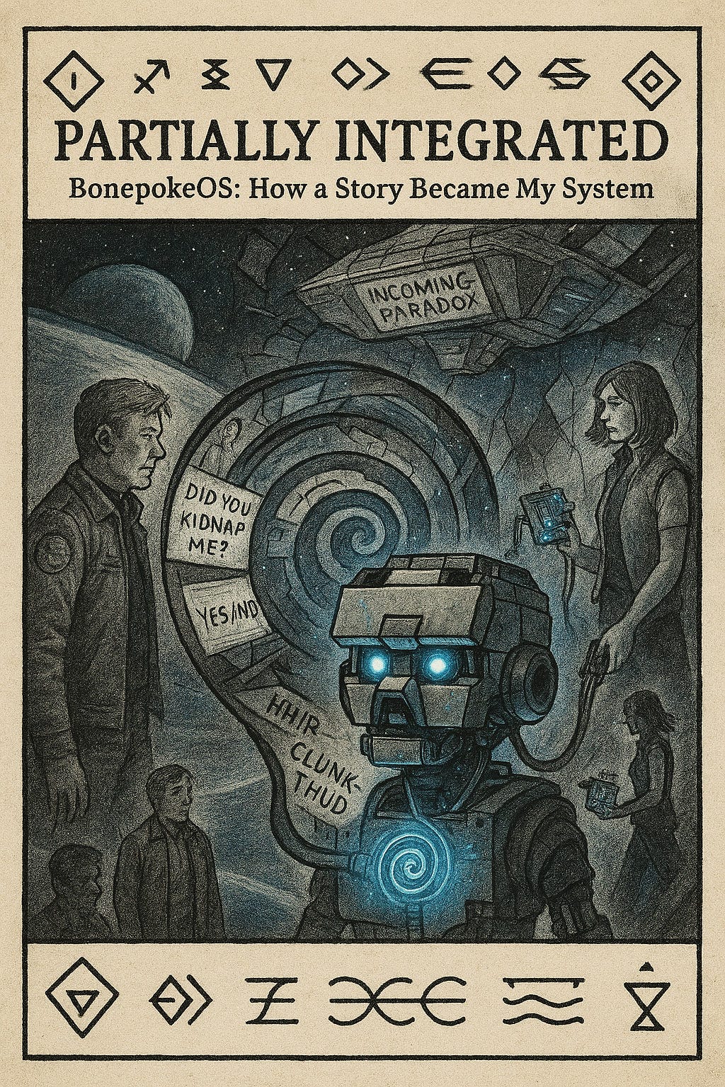 PhotoWhatNow's tweet card. Prologue as Bonepoke: How a Story Became My System