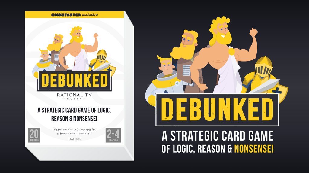NLPJobHunting's tweet card. Check out Debunked on BackerKit!