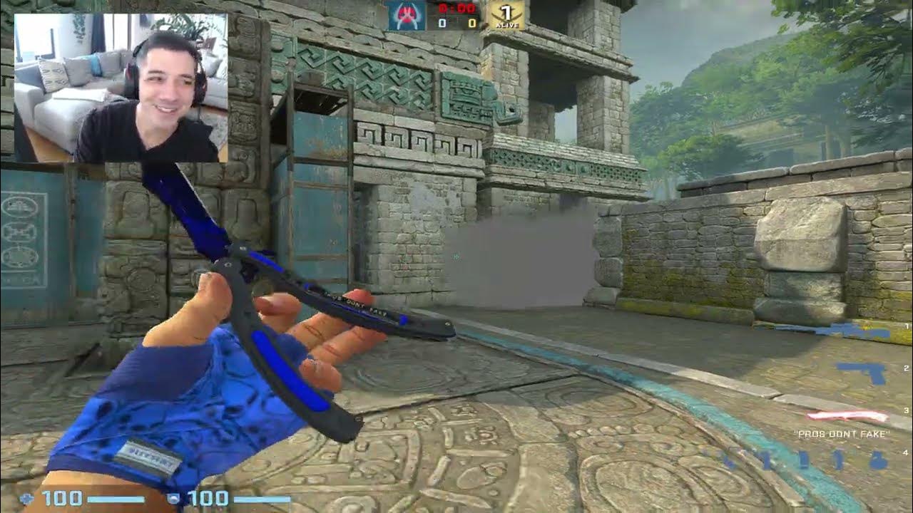 CS2dAVE's tweet card. Ancient: G2's fast B split PISTOL STRAT