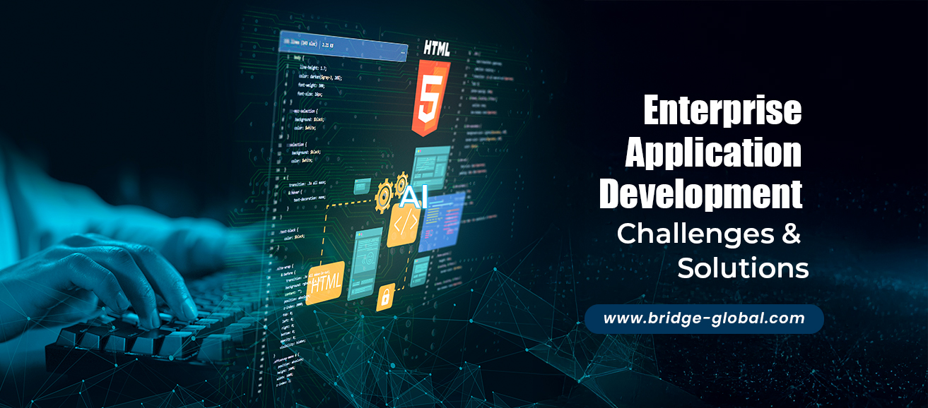 Bridge_Tweed's tweet card. Here’s how you can overcome enterprise application development challenges with smart strategies for improved operational excellence.