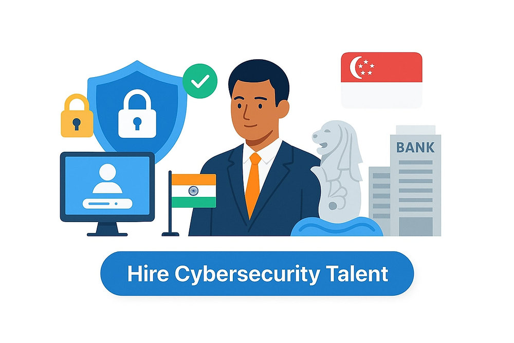 saranshgarg_'s tweet card. Cybersecurity is no longer optional for financial institutions. Singapore banks know this well and trust Indian cybersecurity experts to protect sensitive customer data. Recruitment agencies and...