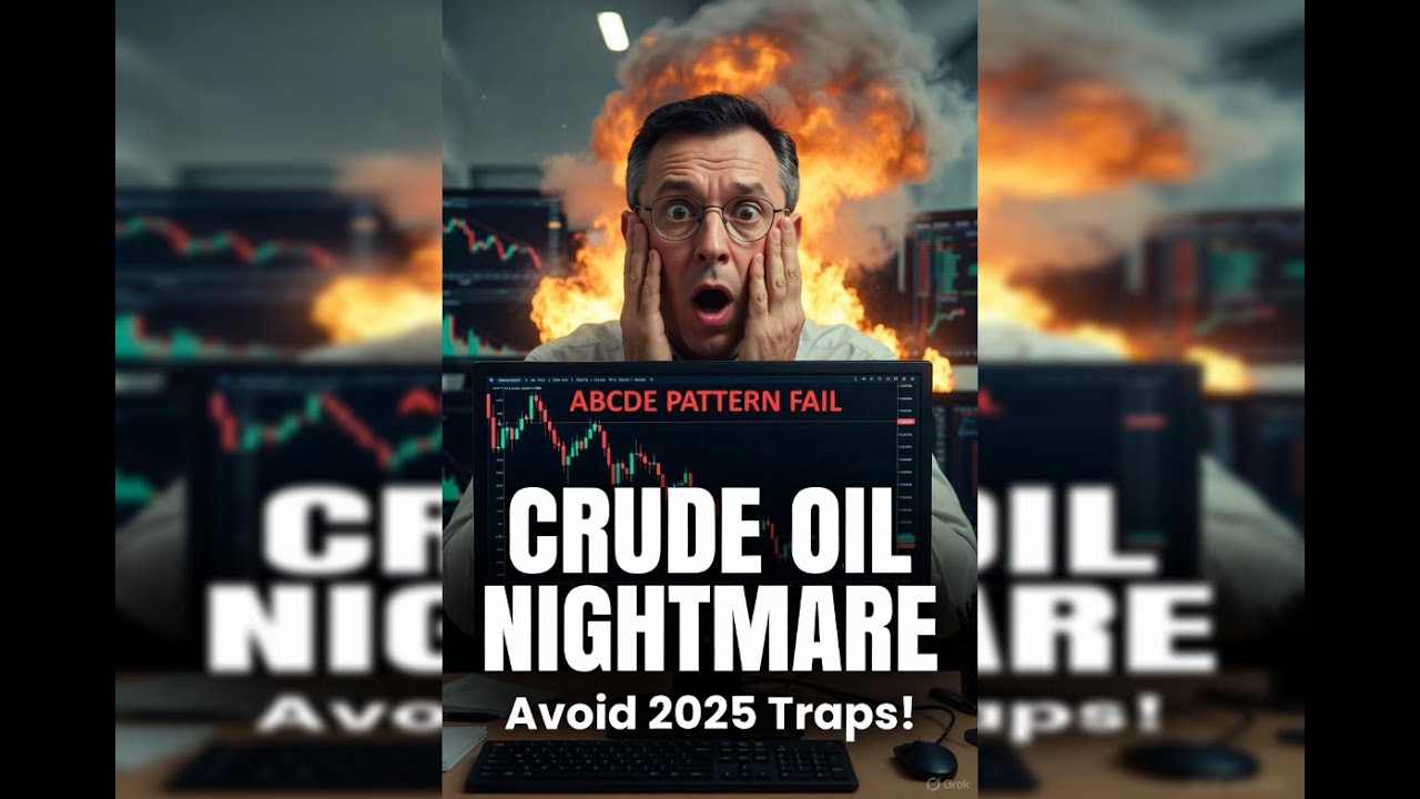 medge_prashant's tweet card. Crude Oil Trading Part 2 : ABCDE Pattern Failures That Crushed Trades...
