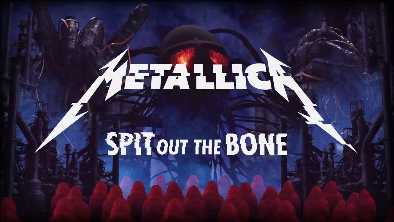 Metallica's tweet card. Metallica: Spit Out the Bone (Official Music Video)