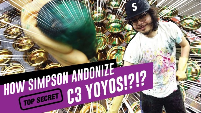 YoYoNewsBlog's tweet card. Simpson Wong from C3yoyodesign gives us a look at how he personally anodizes all the yoyos for C3yoyodesign. Not a lot of companies have this level of creative control over their final product, and…