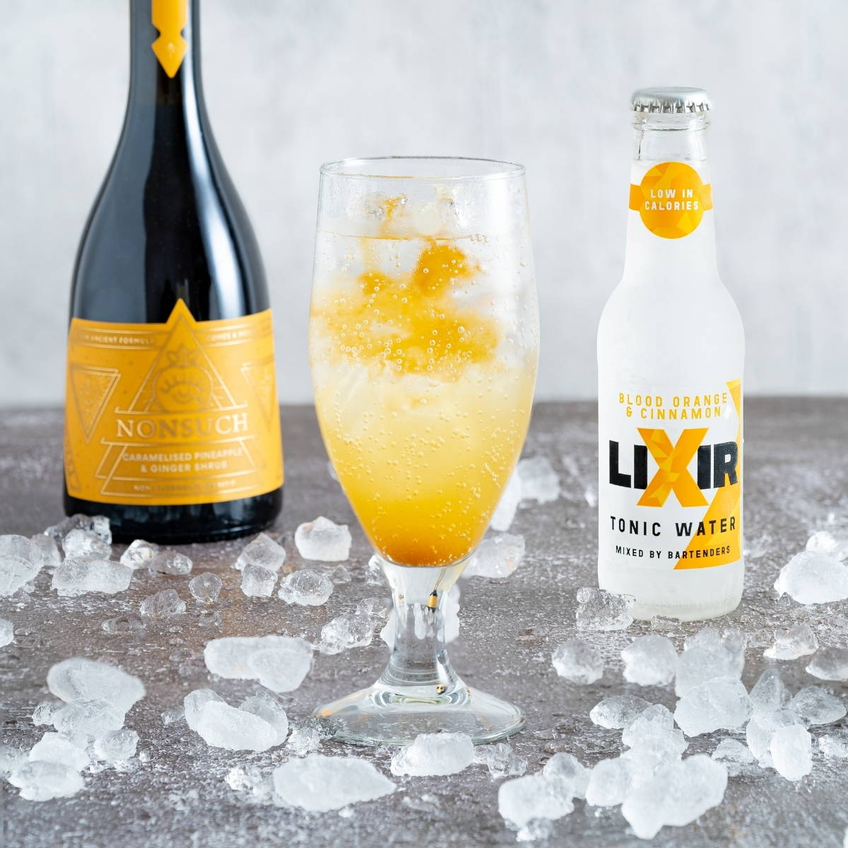 b_elastic's tweet card. Enter to win a 24 pack of Lixir Drinks along with a 4 Flavour Set of Nonsuch Shrub Syrups