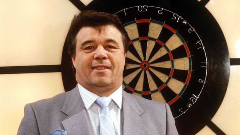 manonplatform's tweet card. Former amateur player Green commentated on darts for the BBC before landing his role as announcer and co-host on the much-loved Bullseye.