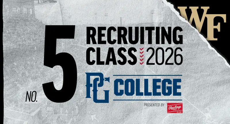 PGCollegeBall's tweet card. Signing day is upon and today we begin breaking down each of the top 10 classes as we draw closer to the ink hitting the paper, looking at the No. 5 Wake Forest Demon Deacons