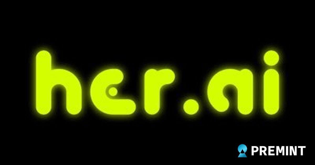 DotbitAlpha's tweet card. Her.AI is the world's first AIGC-driven Web3.0 virtual girlfriend platform, supported by OpenAI. We use AIGC technology to generate dreamy virtual girlfr…