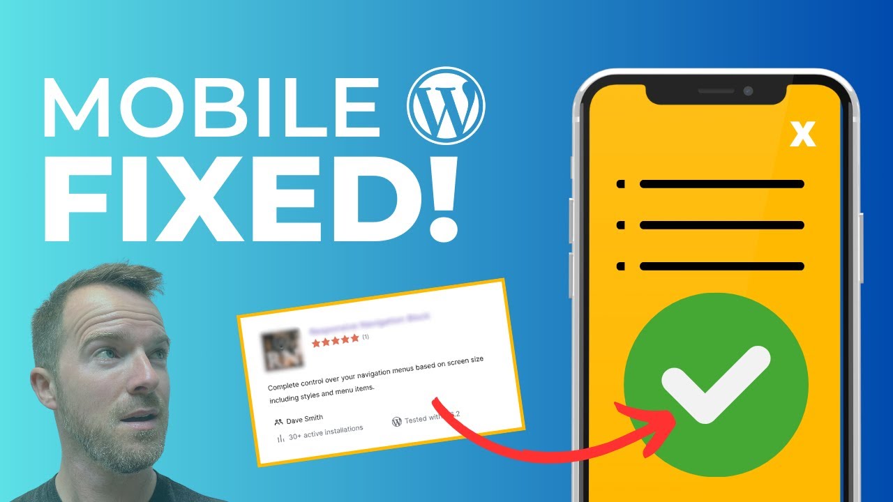 get_dave's tweet card. Pro RESPONSIVE MOBILE MENU SECRET you need for your next website