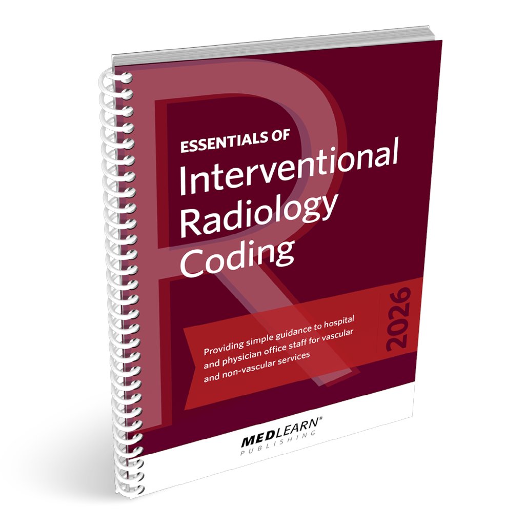 MedLearnPubs's tweet card. Accurate 2026 IR coding starts with a solid understanding of how IR procedures are performed and how to pull out the key phrases in physician documentation — exactly what you’ll learn from this...