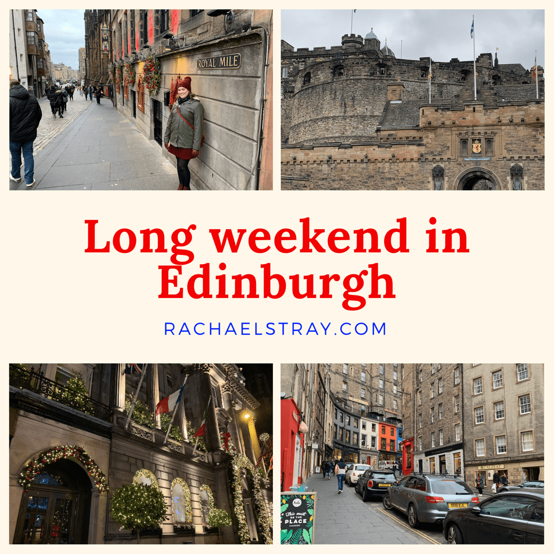 Rachael_Stray's tweet card. To celebrate turning 30 the hubby and I went away together for a long weekend in Edinburgh.