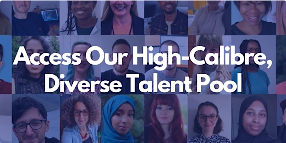 theSchoolOfCode's tweet card. Access our high-calibre, diverse tech talent in one week! - saving you time and streamlining your hiring process.