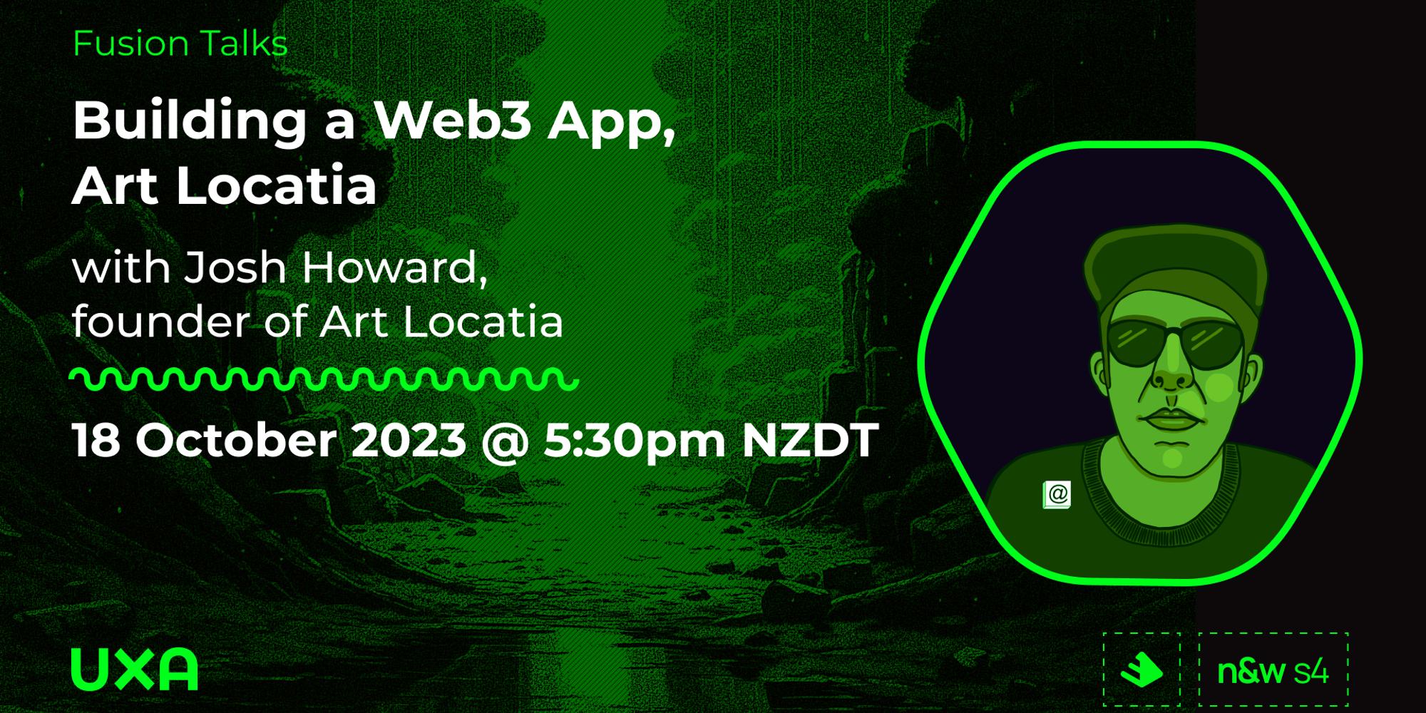 HaunaniPao's tweet card. Kia Ora Aloha Hello Makers! Join us for an exciting Fusion Talk featuring Josh Howard, the creator behind some incredible Web3 projects! Discover Josh's…