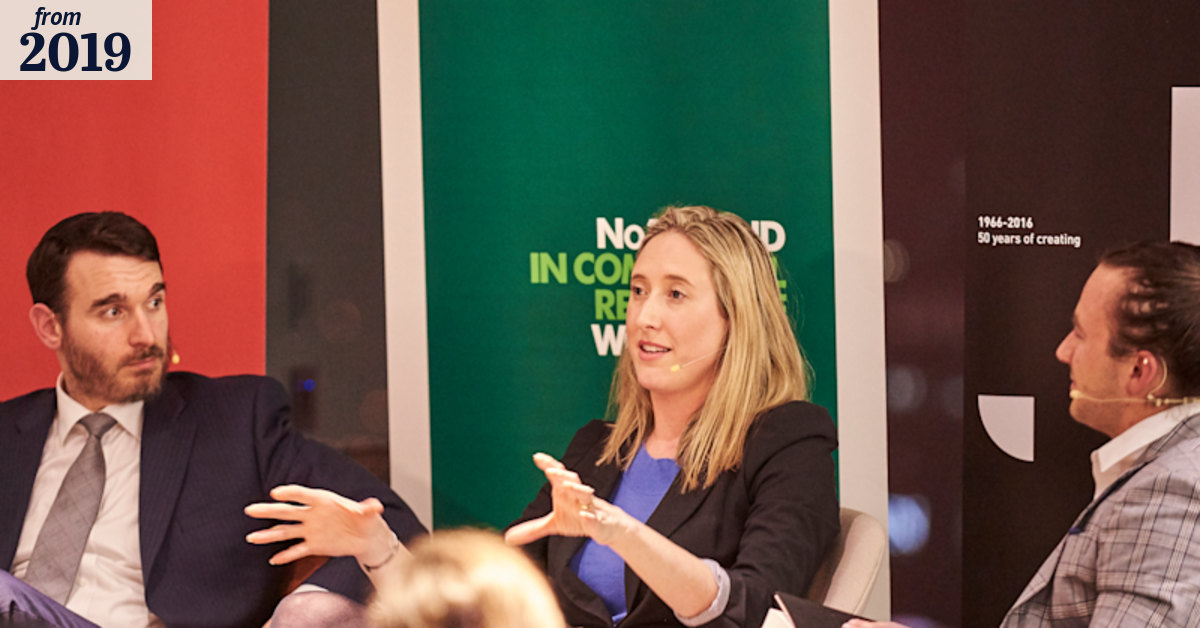 DesignandBuild1's tweet card. Quantity surveyor Nicole Trumbull's early days on male-dominated building sites were intimidating.