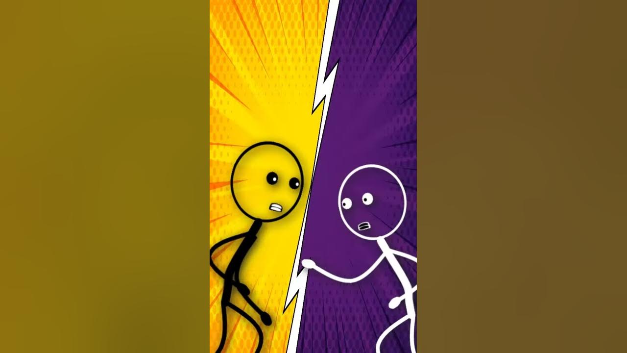 ToonAnimator's tweet card. stickman fight #shorts