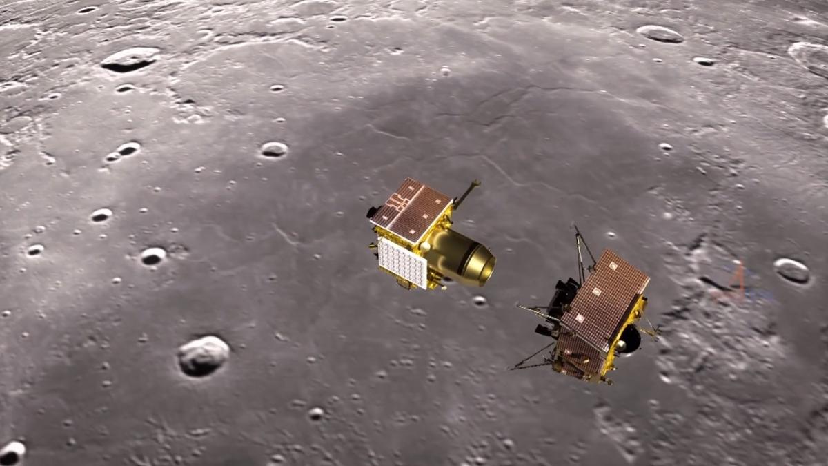 ShubhComputing's tweet card. During the one hour separation window starting 12.45 pm, ‘Vikram’ was separated at 1.15 pm, the ISRO said.