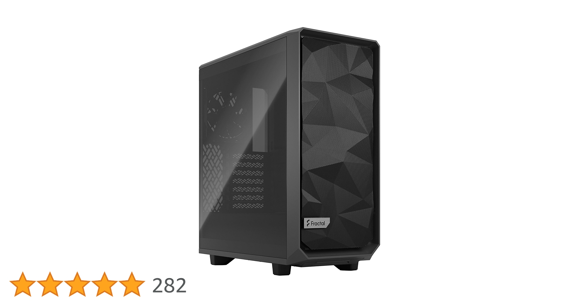 ciberedgg's tweet card. Meshify 2 Compact is a high-performing case with a bold, stealth-inspired aesthetic. Its striking exterior features bolt-free, flush tempered glass, a fully removable top panel granting excellent...